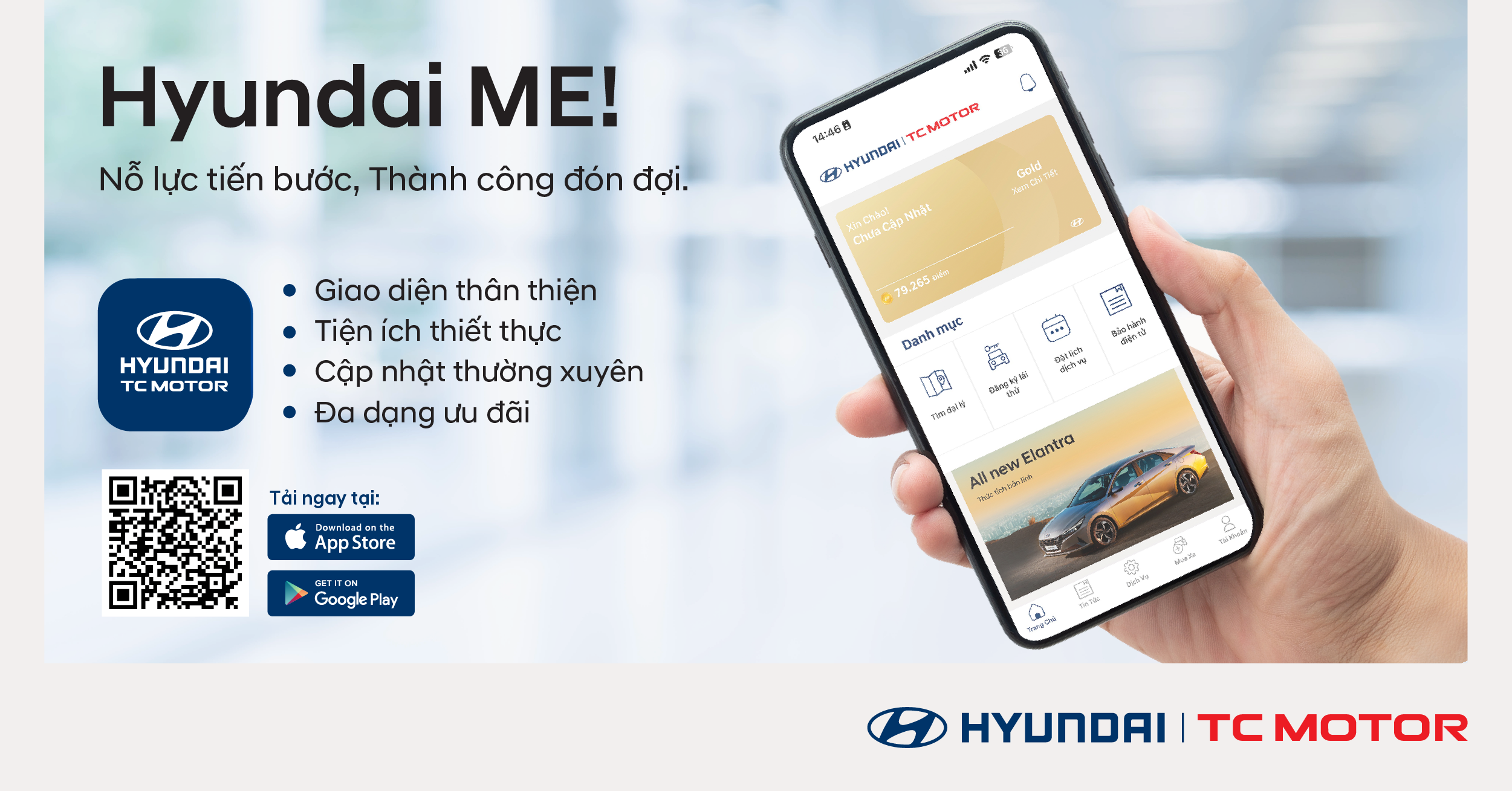 Hyundai Thành Công nâng cấp ứng dụng Hyundai ME!